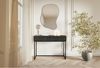 Selsey 'Veldio' Schminktisch mit 2 Schubladen, schwarz, ca. 79 x 110 x 40 cm Bild 2