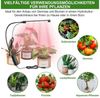 Rosnek Pflanzenlampe Dimmbar, 360° flexibel, für Zimmerpflanzen Setzlinge Blume Sukkulente, Rot, Weiß, Timer, 8Rot+40Weiß LEDs Bild 3