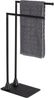 WENKO HELLA Handtuchhalter, Schwarz matt Bild 2