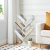 HOOBRO Standregal Baumform Bücherregal 4 Ebenen Heimbüro Aufbewahrung Wohnzimmer Bild 2