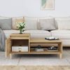 vidaXL Couchtisch Sonoma-Eiche 100x50x45 cm Holzwerkstoff 821127 Bild 3