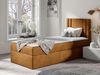 Boxspringbett 'Harlon Mini' rechts, gelb 100x200 cm Bild 2