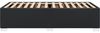 vidaXL Bettgestell Schwarz 90x200 cm Kunstleder 3284540 Bild 5