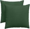 vidaXL Sofakissen 2 Stück Dunkelgrün 45 x 45 cm Cordstoff 42013951 Bild 2