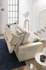 Dmora 2-Sitzer Schlafsofa Aieie, Wohnzimmersofa mit drehbarer Öffnung, verstellbare Kopfstützen und schmale Armlehnen, 100 % Made in Italy, 180 x 95 x 85 cm, Beige Bild 5