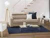 Dmora 2-Sitzer Schlafsofa Aieie, Wohnzimmersofa mit drehbarer Öffnung, verstellbare Kopfstützen und schmale Armlehnen, 100 % Made in Italy, 180 x 95 x 85 cm, Beige Bild 2