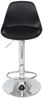 2er-Set Barhocker HWC-B14, Tresenhocker Barstuhl Drehhocker, Kunstleder ~ schwarz Bild 4