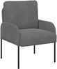 vidaXL Sofagarnituren 3 pcs Dunkelgrau 115 x 56 x 80 cm Sperrholz 3406218 Bild 4