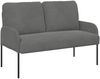 vidaXL Sofagarnituren 3 pcs Dunkelgrau 115 x 56 x 80 cm Sperrholz 3406218 Bild 5