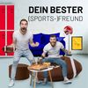 Lumaland Sitzsack Football-Sitzsack 80 x 160 cm XL Bodenkissen Gaming, Indoor/Outdoor wasserabweisend waschbar robust Bild 3