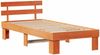 vidaXL Bettrahmen Wachsbraun 80 x 200 cm Massives Kiefernholz 872463 Bild 4