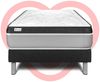 Matratzenset VITAL ERGO 90 x 200 cm Bettrahmen Kit schwarz Bild 2