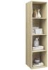 vidaXL TV-Wandschrank Sonoma-Eiche 37x37x142,5 cm Holzwerkstoff 805492 Bild 3