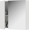 Badspiegelschrank Leopold Weiß 60 x 59.2 cm Mit Regalböden und 1 Spiegeltür Vicco Bild 5