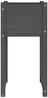 vidaXL Pflanzkübel Grau 40x40x81 cm Massivholz Kiefer 822126 Bild 4