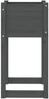 vidaXL Pflanzkübel Grau 40x40x81 cm Massivholz Kiefer 822126 Bild 5