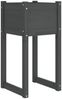 vidaXL Pflanzkübel Grau 40x40x81 cm Massivholz Kiefer 822126 Bild 2