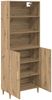 vidaXL Highboard Artisan-Eiche 69,5 x 32,5 x 180 cm Holzwerkstoff 3415835 Bild 5