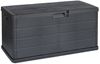 XL Auflagenbox Sitzbank 2 Personen Kunststoff Anthrazit 340L Bild 4