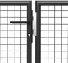 vidaXL Gartentor Stahl 500×150 cm Anthrazit 144337 Bild 3