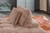 KAWOLA Sofa WIOLO Schlafsofa Daybed velvet taupe 80 x 110 x 240 cm Bild 5