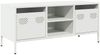 vidaXL TV-Schrank Weiß 101,5x39x43,5 cm Kaltgewalzter Stahl 851303 Bild 2