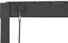 LECO Lamellenpergola FREE, Stahl-Lamellen und Stahlgestell anthrazit, 3x3 m Bild 3