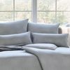 Estella Mako Jersey Bettwäsche 155x220 Pippa Rauten Dreiecke grau silber 6898-810 Bild 4