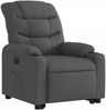 vidaXL Relaxsessel mit Aufstehhilfe Elektrisch Dunkelgrau Stoff 3206664 Bild 4
