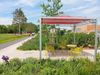 ELEO Pavillon aus Schmiedeeisen quadratisch Genua 3 x 3 m feuerverzinkt Bild 4
