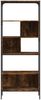 vidaXL Bücherregal 5 Böden Räuchereiche 76x33x188,5 cm Holzwerkstoff 839005 Bild 5