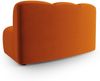 Micadoni Modul Armlos Lupine 1-Sitzer Large Samtstoff Salvador Terrakotta Bild 3