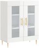 vidaXL Sideboard Hochglanz-Weiß 69,5x34x90 cm Holzwerkstoff 827774 Bild 2