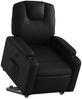 vidaXL Relaxsessel mit Aufstehhilfe Elektrisch Schwarz Kunstleder 3204444 Bild 3