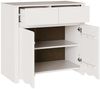 vidaXL Sideboard Drammen Weiß 79 x 43 x 75,5 cm Massivholz Kiefer 42003041 Bild 5