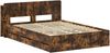 vidaXL Bettgestell mit Stauraum Geräucherte Eiche 135 x 190 cm 3433952 Bild 3