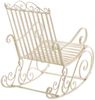 CLP 2er Set Schaukelstühle Smilla Schwingstühle mit hoher Rückenlehne,antik-creme Bild 5