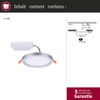 Paulmann No. 93033 LED Einbaupanel Areo VariFit IP44 rund 118mm Chrom matt Bild 5