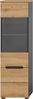 Vitrine (B/H/T: 36x125x33 cm) in Artisan Nachbildung Bild 2