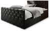Masseno Boxbett MANDI 180x200 cm mit Bonell Matratze und Topper, Doppelbett, Polsterbett mit Kopfteil, Boxspringbett Bild 2