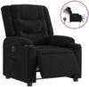 vidaXL Relaxsessel Elektrisch Schwarz Stoff 3206569 Bild 2