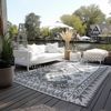 ELLE DECORATION 'Dynamic' Teppich, rechteckig, Höhe: 5 mm, Flachgewebe, In-& Outdoor, wendbar, Silber, 80 x 150 cm (Rechteckig) Bild 2