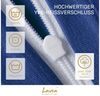 Lavea Kissenbezug 2er Set Kissenhülle Jersey, 100% Baumwolle, Kissenbezüge, (2 Stück), allergikerfreundlich - sicherer YKK-Reißverschluss - waschbar 60°C Bild 3