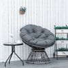 Outsunny Gartensessel Papasansessel mit Polster Bild 1