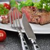 GRÄWE Steakbesteck, 12-teilig, Besteckset für 6 Personen, Steakgabel, Steakmesser, Edelstahl poliert, schwer, spülmaschinengeeignet Bild 3