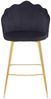 Barhocker 2er-Set SALESFEVER, Samt Schwarz Bild 3