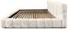 Polsterbett Doppelbett HAILEY 160x200cm Komplettset Stoff Tender Way Altweiß Bild 4