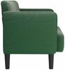 vidaXL Zweisitzer-Sofa Dunkelgrün 109 cm Cordstoff 4100527 Bild 4