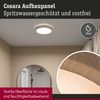 Paulmann 71052 LED Panel Cosara rund 300mm Beige 3000K IP44 Bild 3
