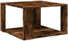 vidaXL Couchtisch Räuchereiche 51,5x51,5x30 cm Holzwerkstoff 848140 Bild 3